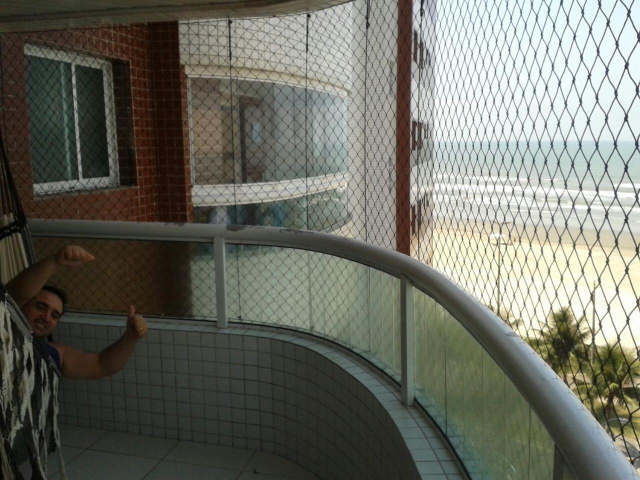 Frente Mar Piscina Churrasqueira Wifi Garagem Portaria 24Hs Apartamento Solemar Exterior foto